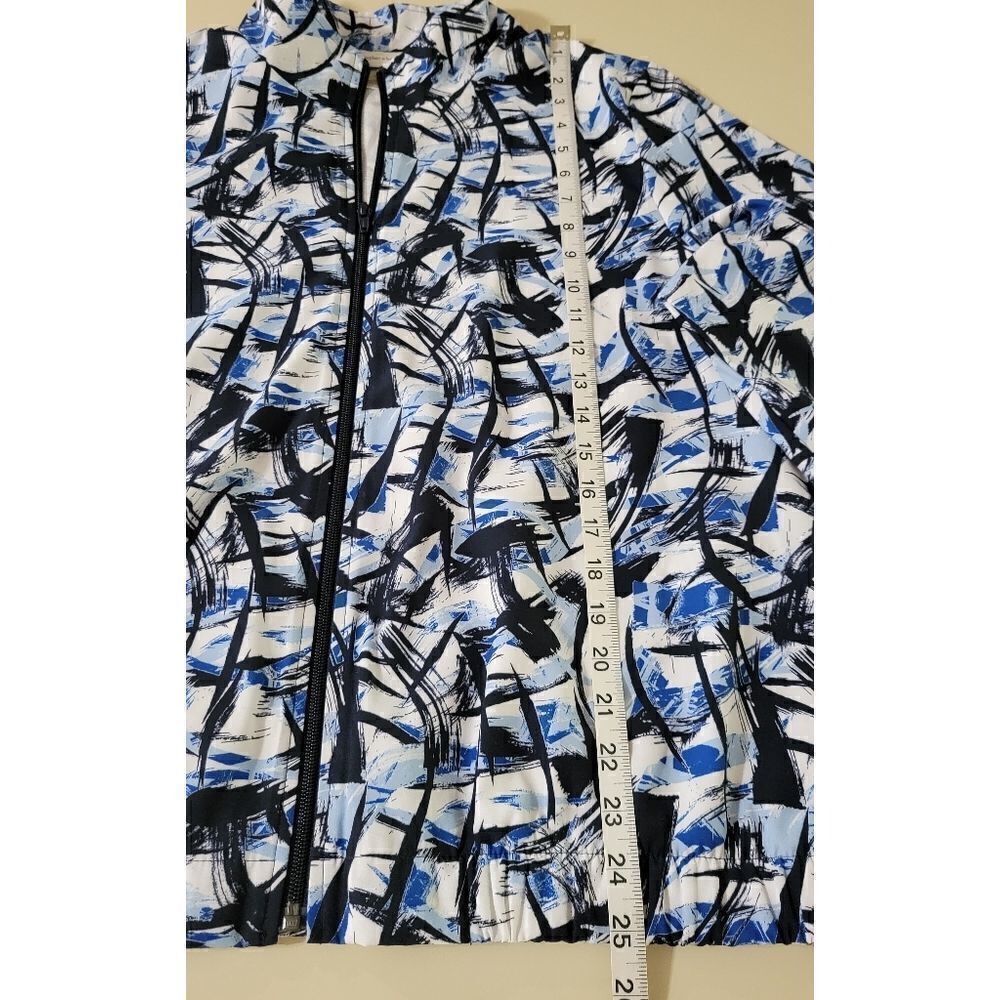 Christopher & Banks Lightweight Abstract Print Jacket - Picture 4 of 12